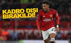 Manchester United'ın yıldızı Jadon Sancho kadro dışı!