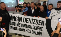 Abdullah Avcı'ya coşkulu karşılama