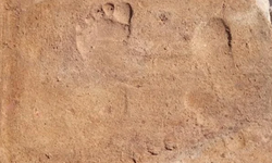 Muğla'da 1900 yıllık çocuk ayak izleri bulundu