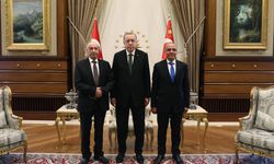 Cumhurbaşkanı Erdoğan Salih'i kabul etti