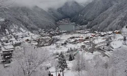 Trabzon'da kar yağışı