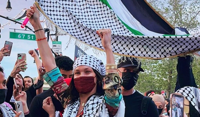 Filistin asıllı Bella Hadid : Her gün ölüm tehditleri alıyorum