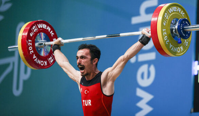 Milli halterci Muammer Şahin Avrupa şampiyonu oldu