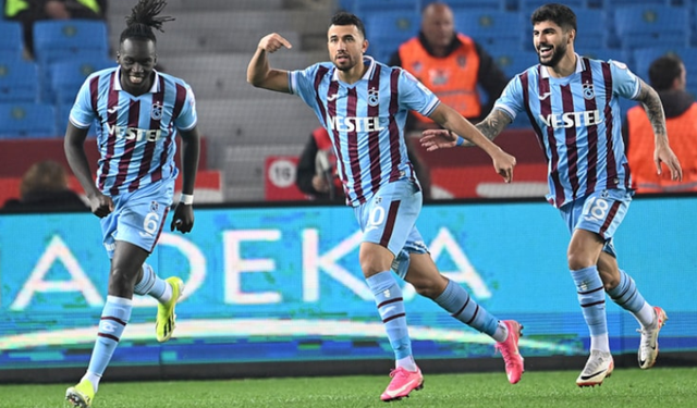 Trabzonspor, Hatayspor'u yenerek 5 maç sonra 3 puan aldı: 2-0