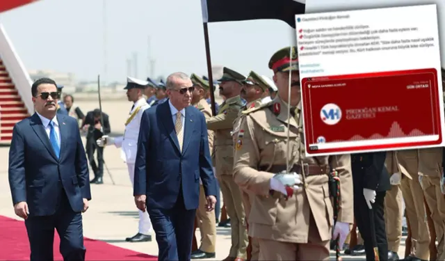 Cumhurbaşkanı Erdoğan'ın tarihi Irak ziyareti PKK destekçilerini panikletti!