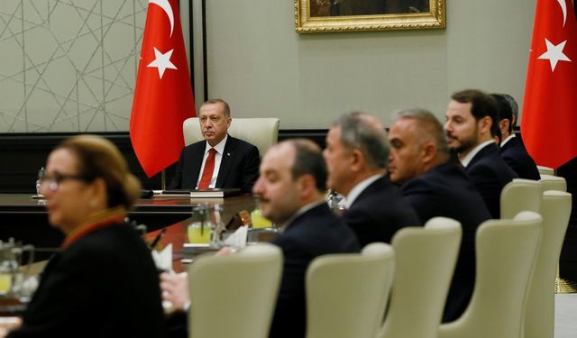 Cumhurbaşkanlığı Kabinesi Cumhurbaşkanı Erdoğan liderliğinde toplandı